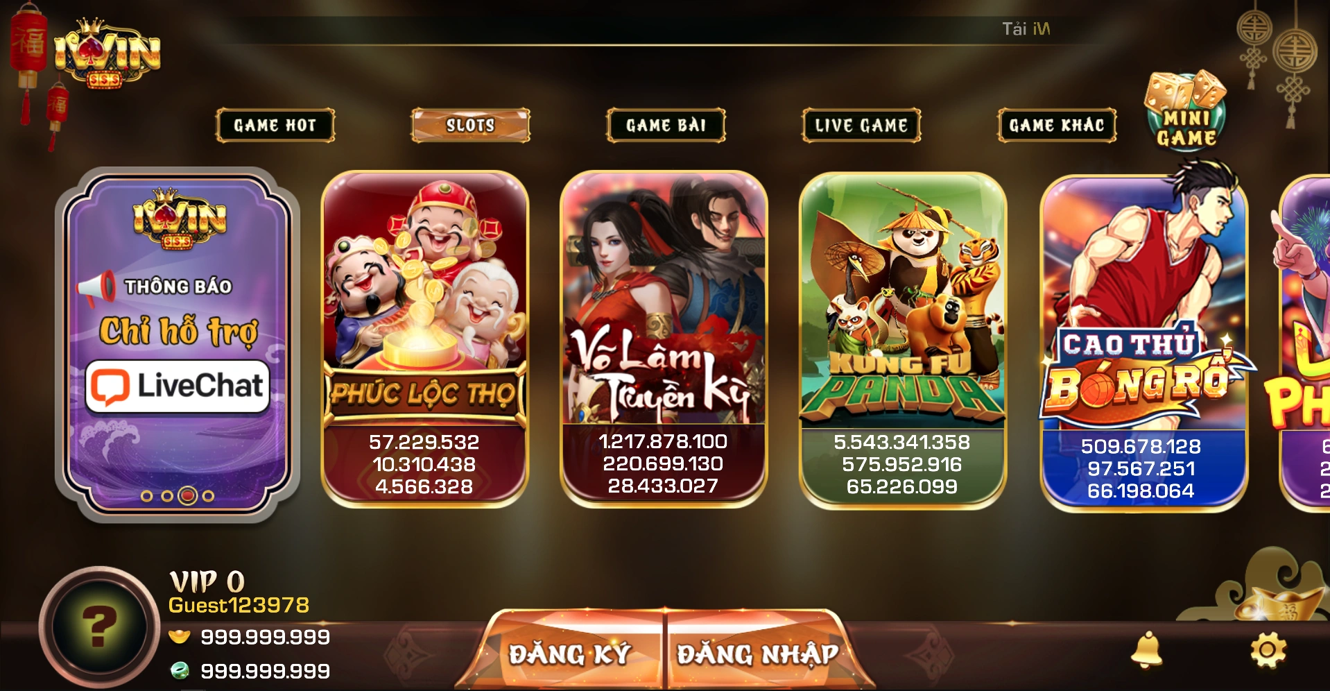 Giới thiệu tổng quan về game IWIN 